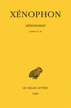 Couverture du livre Mémorables. Tome II, 1re partie: Livres II-III