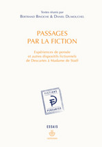 Couverture du livre Passages par la fiction